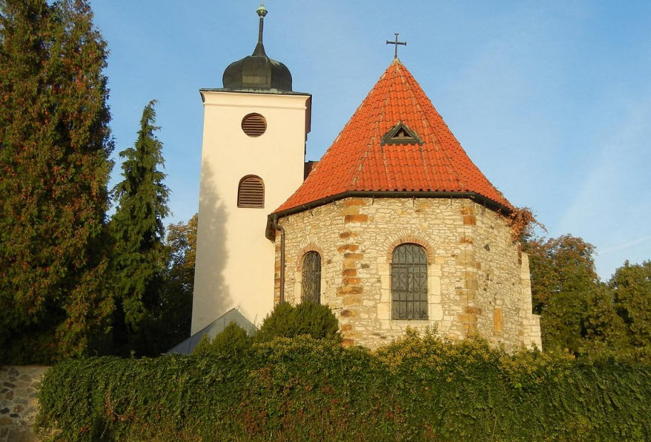 Settlement of Levy Hradec, Roztoky, Czechia, Czech Republic (Czechia)